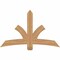 Ekena Millwork Davenport Timber Gable Bracket, Western Red Cedar, 60"W x 38"H x 3 1/2"D x 5 1/2"F, 15/12 Pitch GBW060X38X0406DAV00SWR - alternate 1